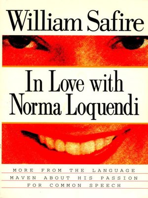 cover image of In Love with Norma Loquendi